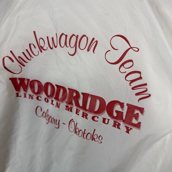 Vintage Trimark Chuckwagon Team Jacket Woodridge Lincoln Mercury L Rodeo 70s - Picture 2 of 5